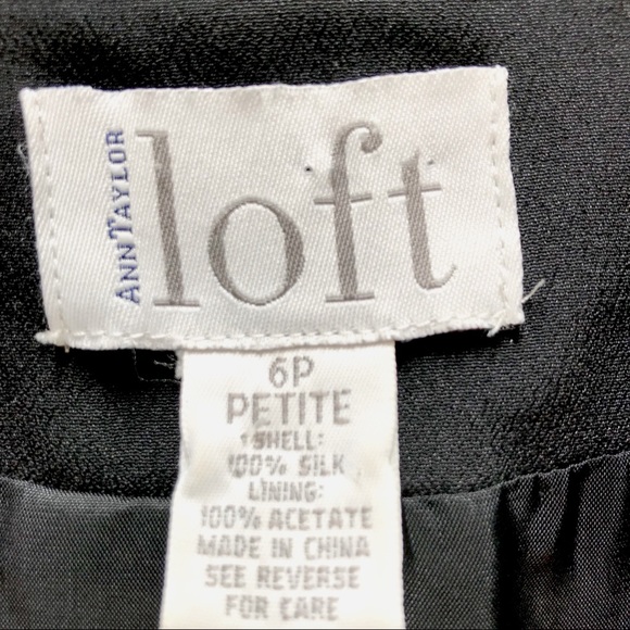 Ann Taylor Loft Women's Black Blazer - Picture 3 of 5
